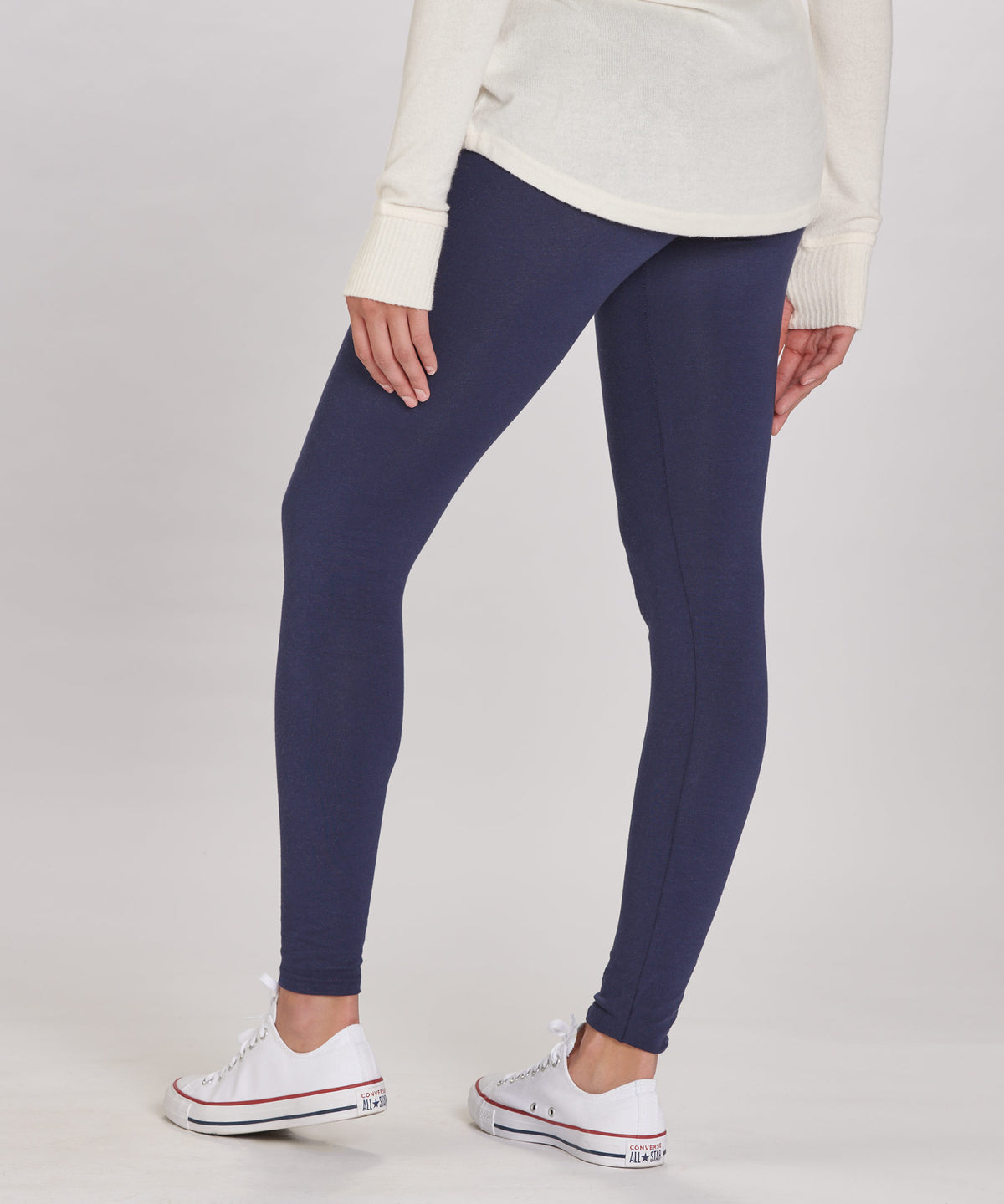 Women's Love 'Em Longer Leggings – High-Waist Athletic Leggings in Navy