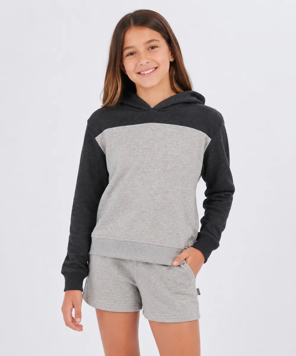 Youth Colorblocked Hoodie – Kids' Fleece Pullover Hoodie | Boxercraft BY5404