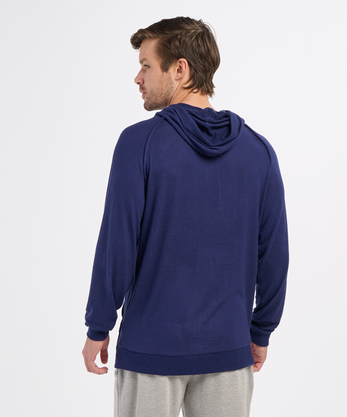 Men's Cuddle Hoodie – Ultra-Soft Pullover Hooded Sweatshirt in Navy