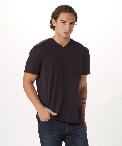 BM2103 Crewneck Tee - Black - Front | Black