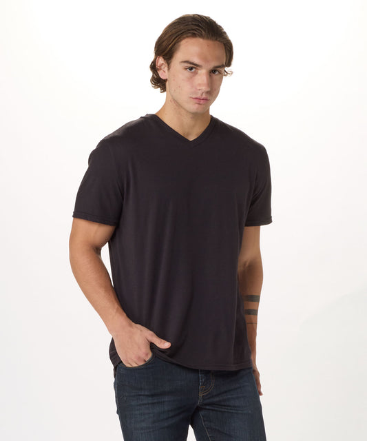 BM2103 Crewneck Tee - Black - Front | Black