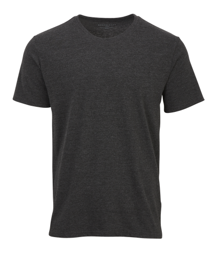 BM2103 Crewneck Tee - Charcoal - Ghost Front | Charcoal