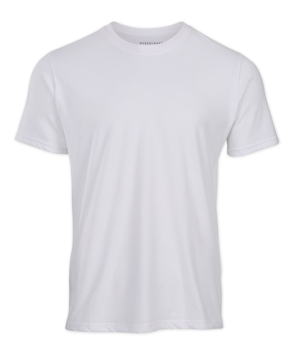 BM2103 Crewneck Tee - White - Ghost Front | White
