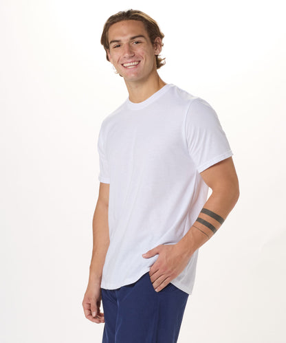 BM2103 Crewneck Tee - White - Front | White