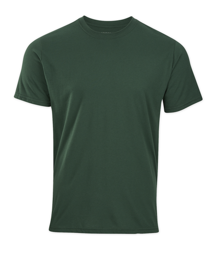 BM2103 Crewneck Tee - Dark Green - Ghost Front | Dark Green