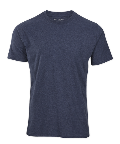 BM2103 Crewneck Tee - Denim - Ghost Front | Denim