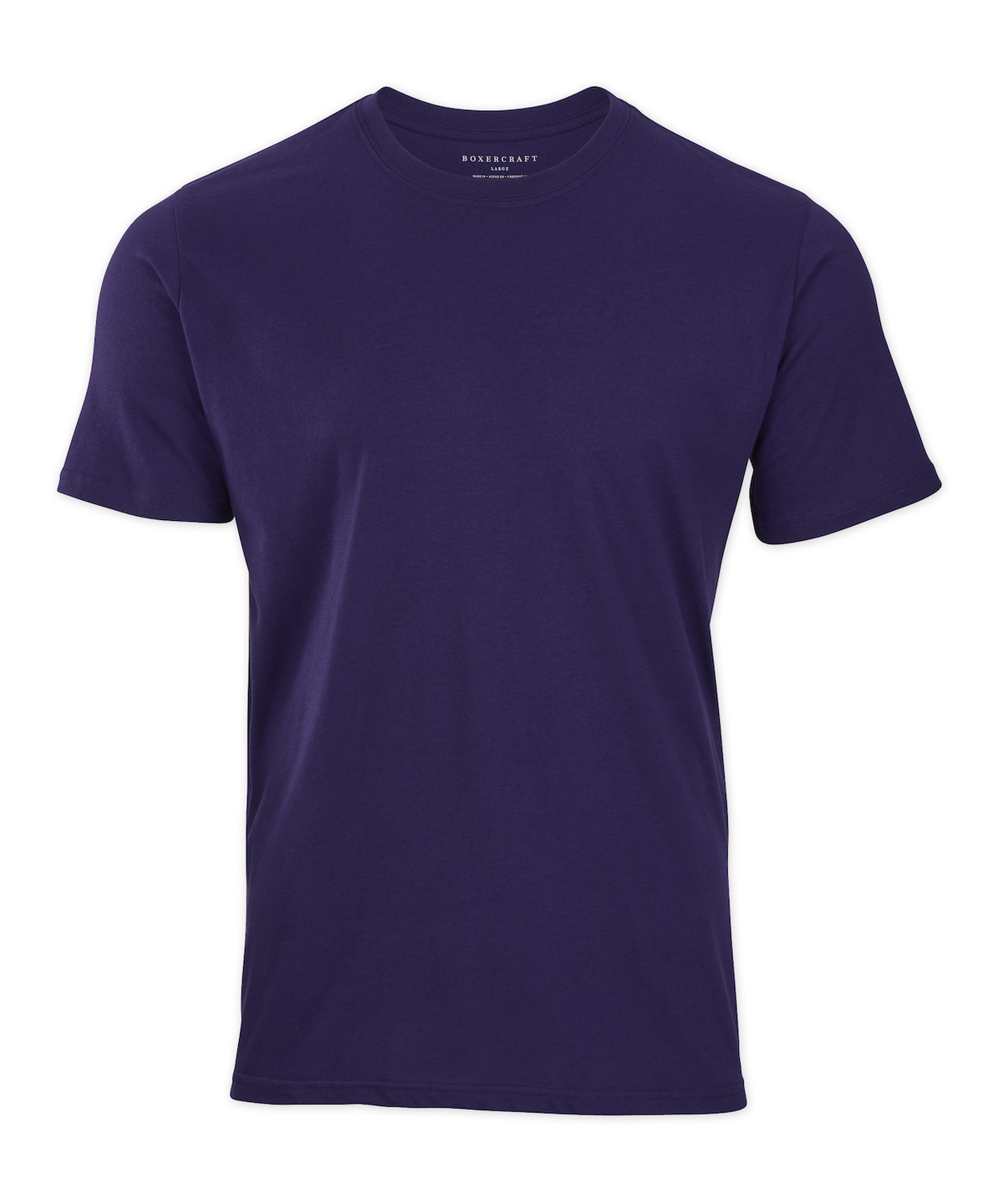 BM2103 Crewneck Tee - Purple - Ghost Front | Purple