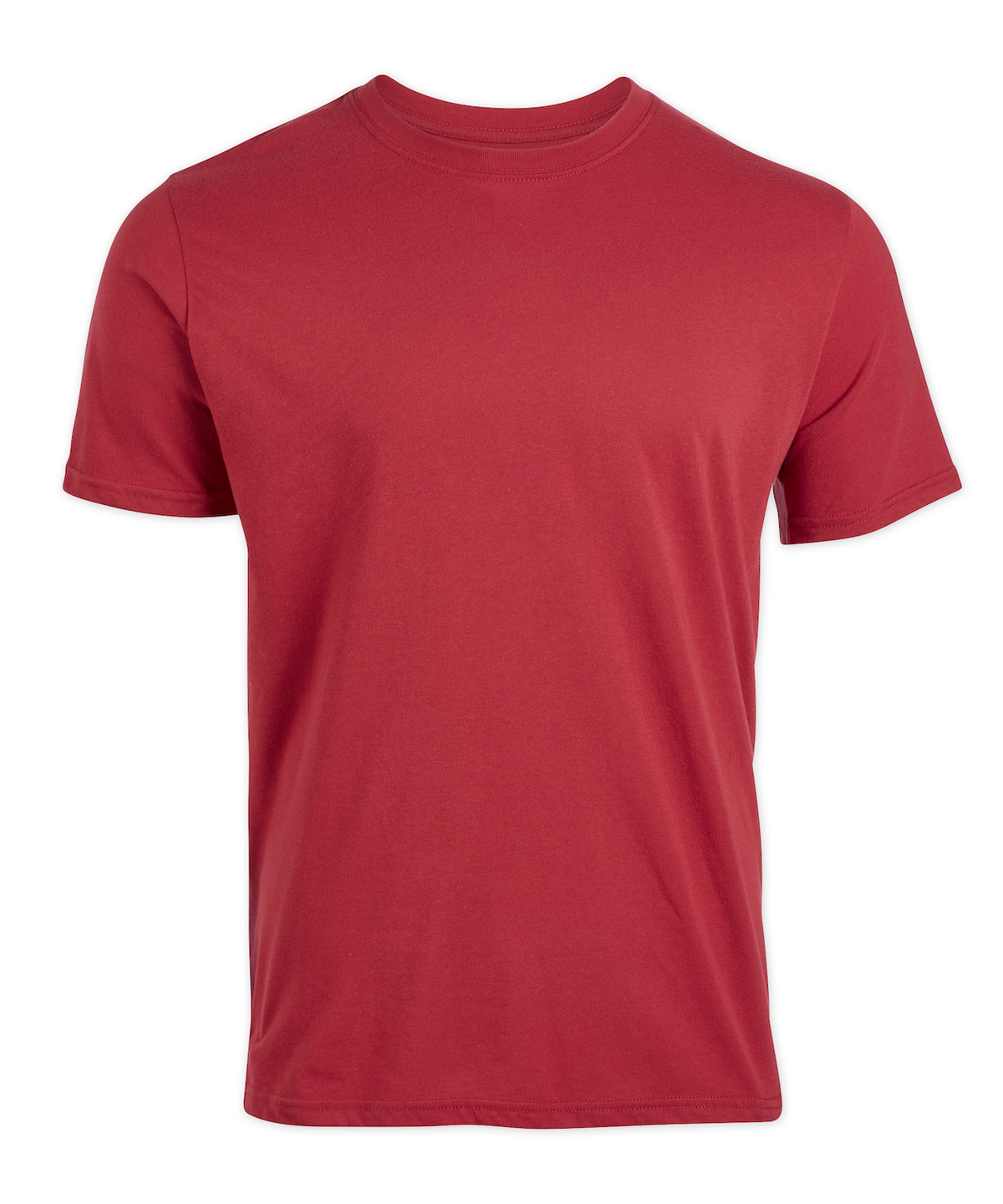 BM2103 Crewneck Tee - Brick Red - Ghost Front | Brick Red