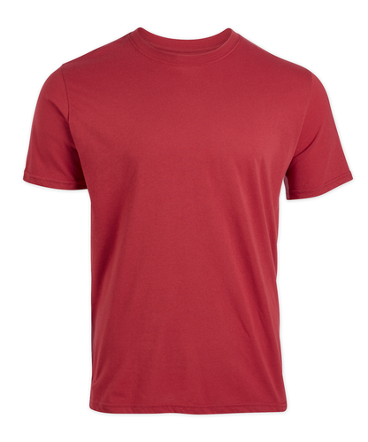 BM2103 Crewneck Tee - Brick Red - Ghost Front | Brick Red