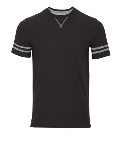 Men's Arena Tee – Short Sleeve Crewneck T-Shirt in Black