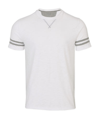 Men's Arena Tee – Short Sleeve Crewneck T-Shirt in White
