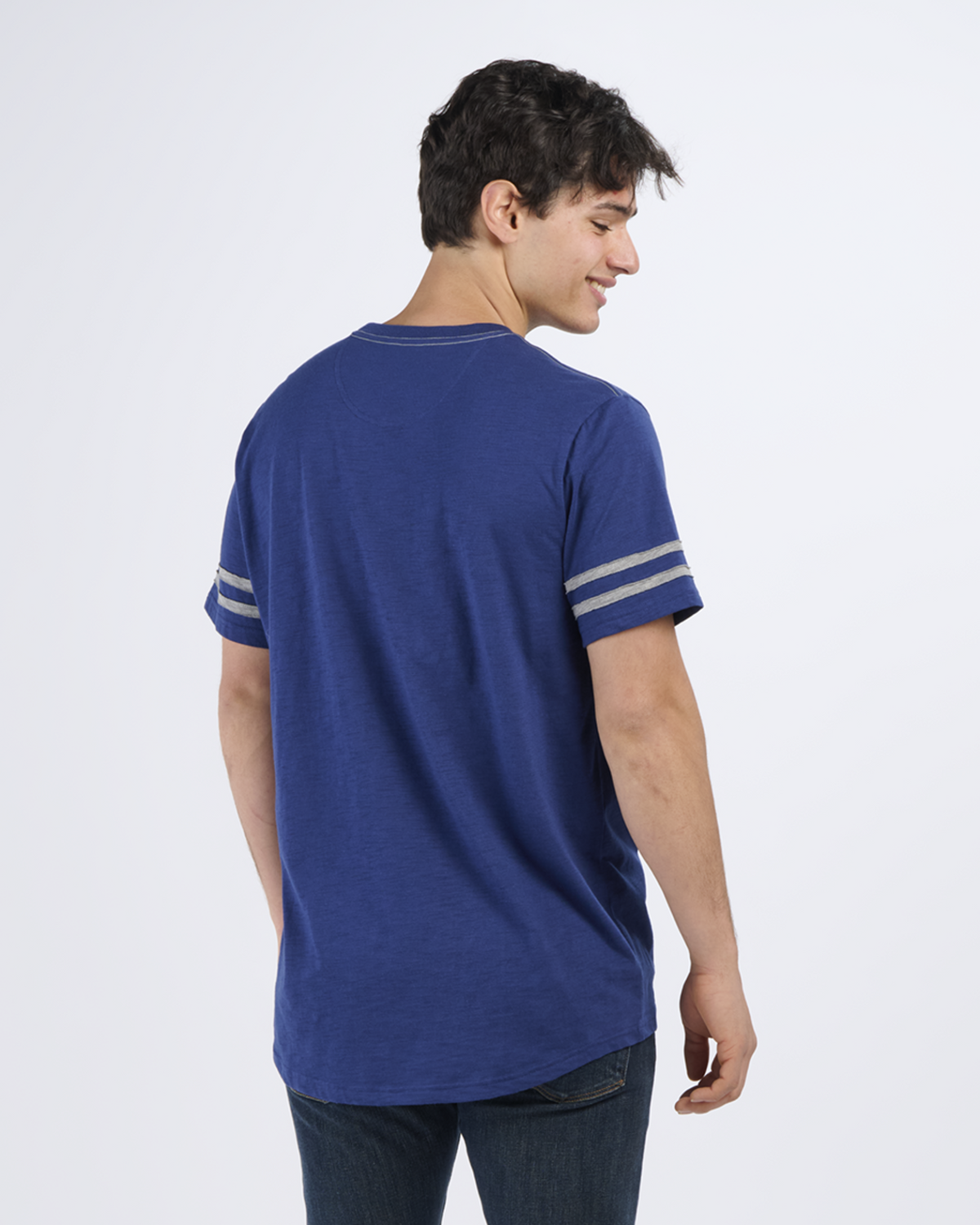 Men's Arena Tee – Short Sleeve Crewneck T-Shirt in Navy