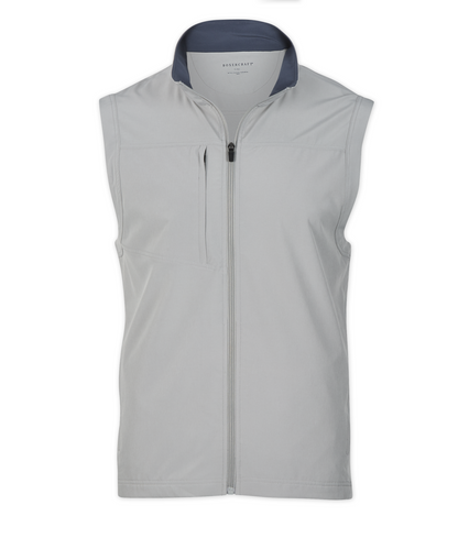 Men's Stretch Woven Vest – Lightweight Stretch Woven Vest in Oxford