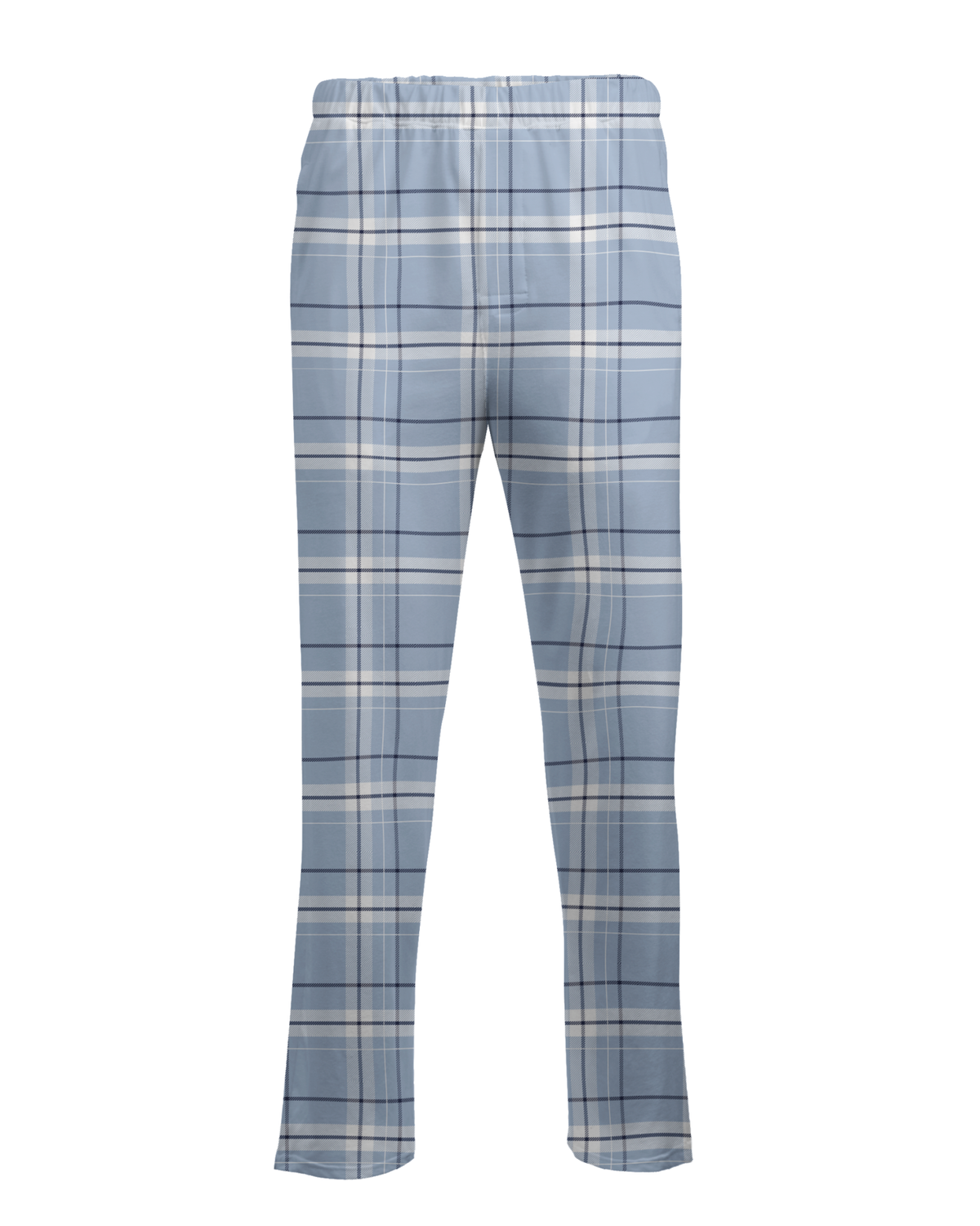 Boxercraft BM6624 Men's Harley Flannel Pants - Sky Carnegie Plaid - Ghost Front | Sky Carnegie Plaid