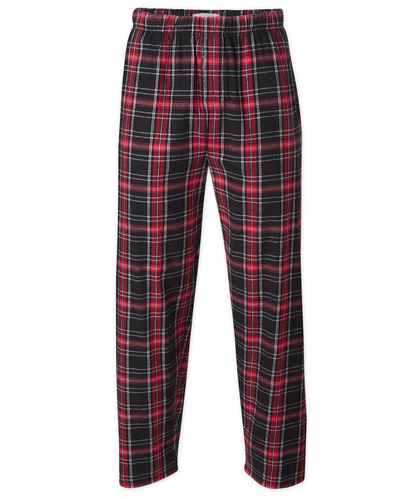 Boxercraft BM6624 Men's Harley Flannel Pants - Kingston Plaid - Ghost Front | Kingston Plaid
