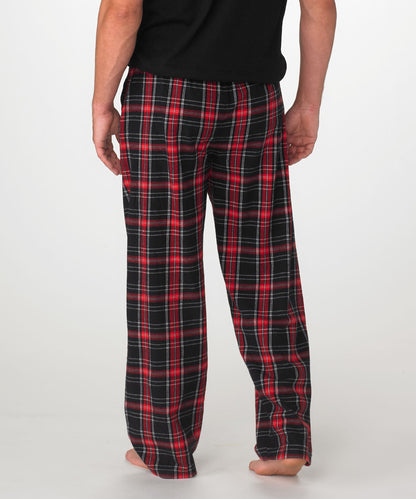 Boxercraft BM6624 Men's Harley Flannel Pants - Kingston Plaid - Back | Kingston Plaid