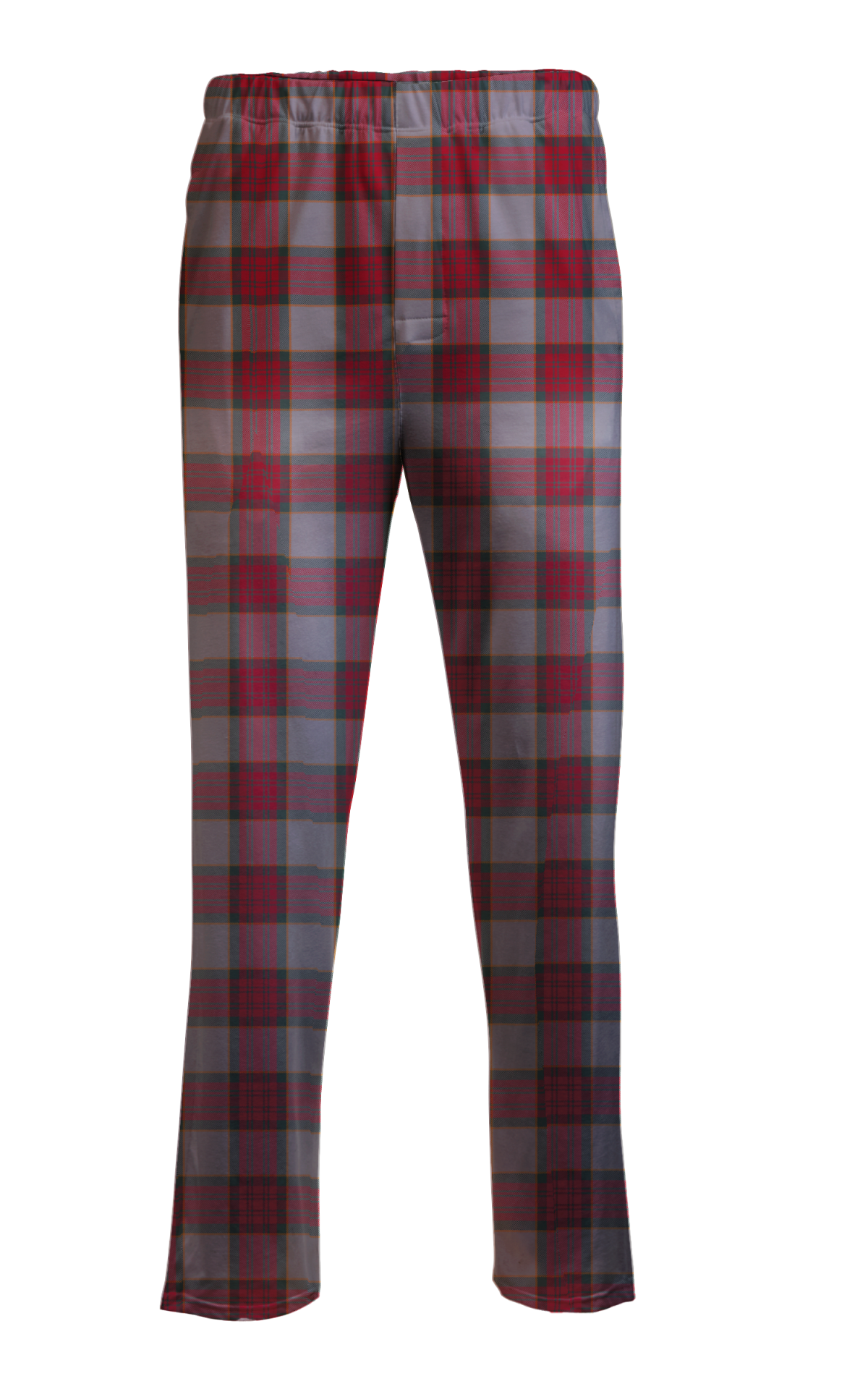 Boxercraft BM6624 Men's Harley Flannel Pants - Spruce Plaid - Ghost Front | Spruce Plaid