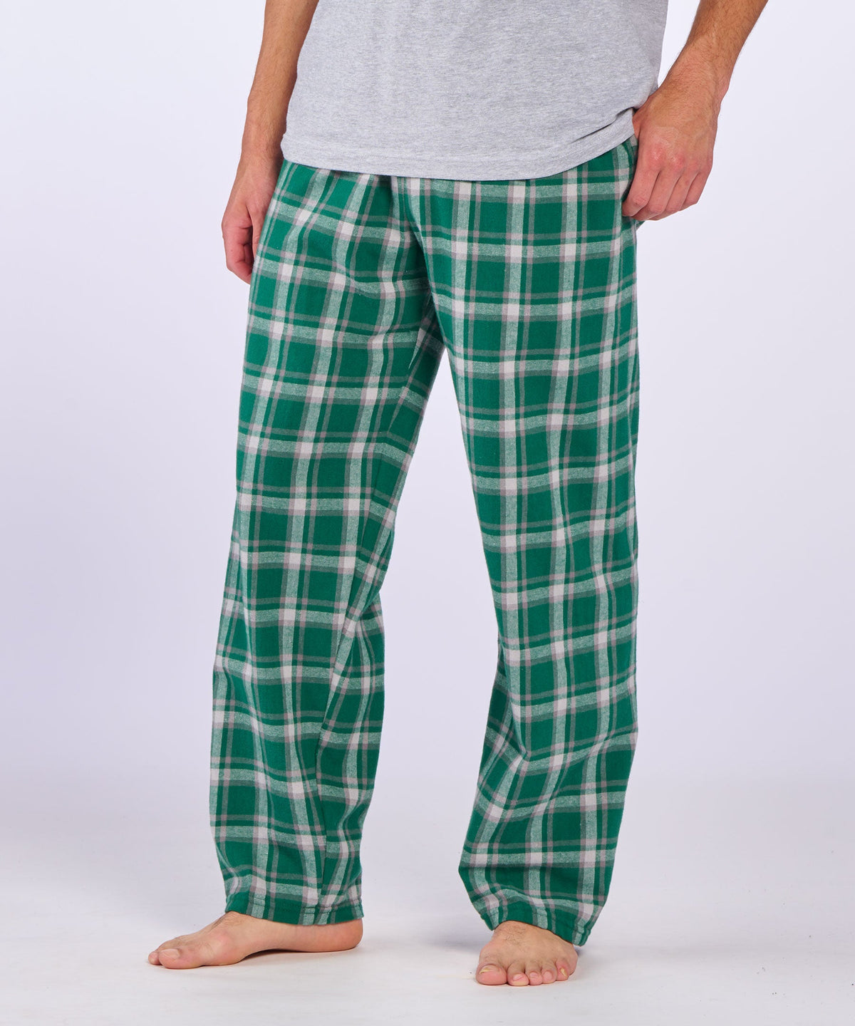 Boxercraft BM6624 Men's Harley Flannel Pants - Heritage Hunter Plaid - Front | Heritage Hunter Plaid