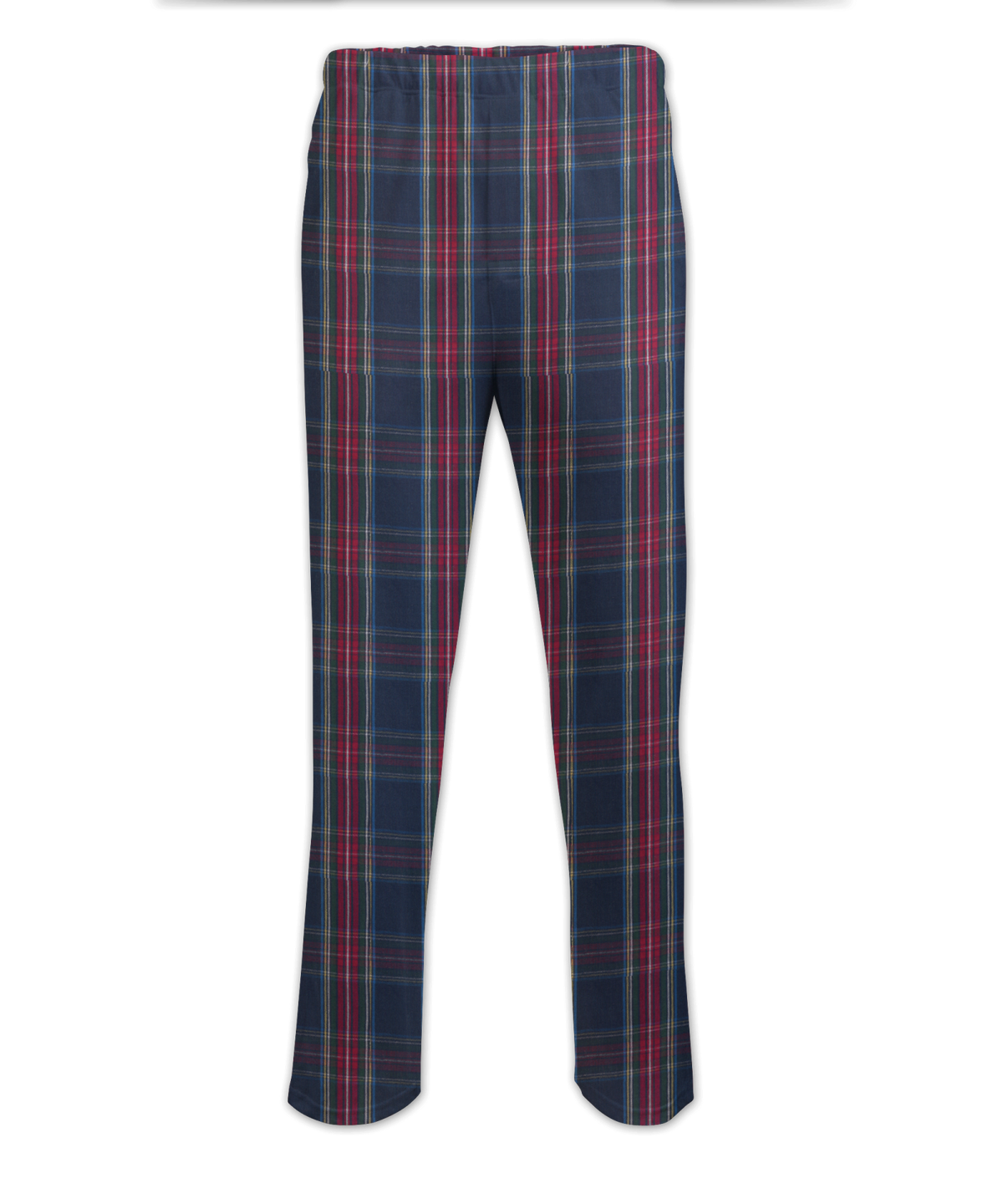 Boxercraft BM6624 Men's Harley Flannel Pants - Yuletide Plaid - Ghost Front | Yuletide Plaid