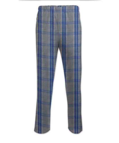 Boxercraft BM6624 Men's Harley Flannel Pants - Oxford/Royal Kingston - Ghost Front | Oxford/Royal Kingston