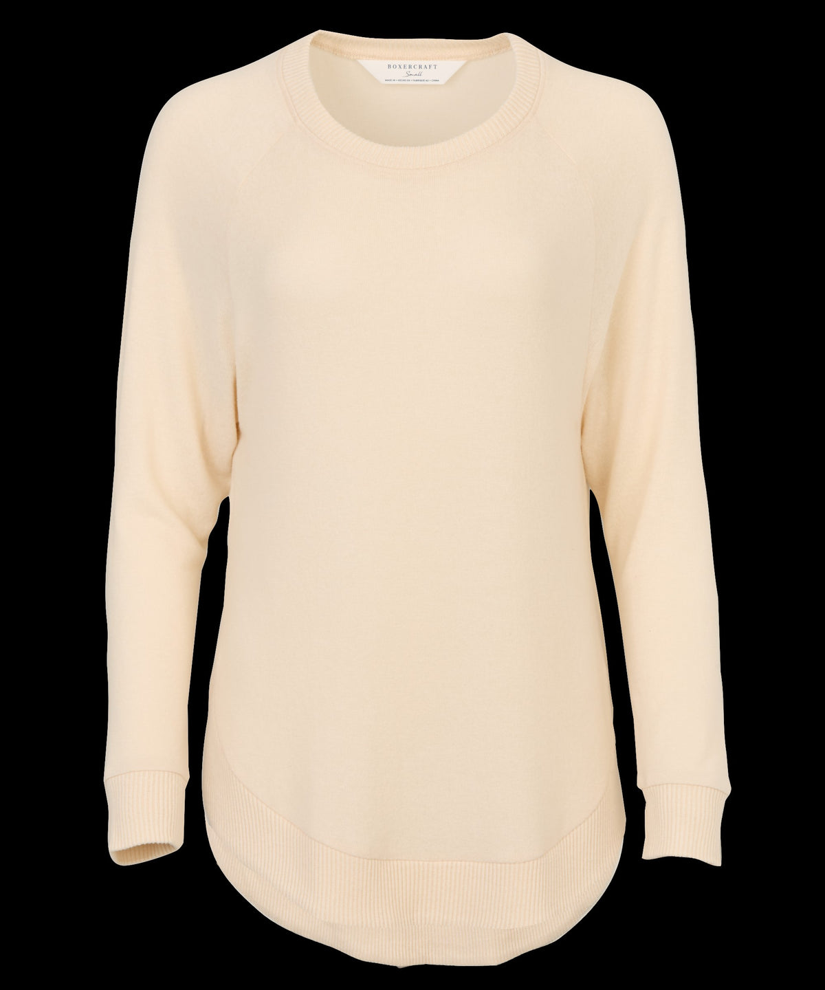 Women's Cuddle Oversized Crew – Ultra-Soft Oversized Crewneck Sweater in Barley