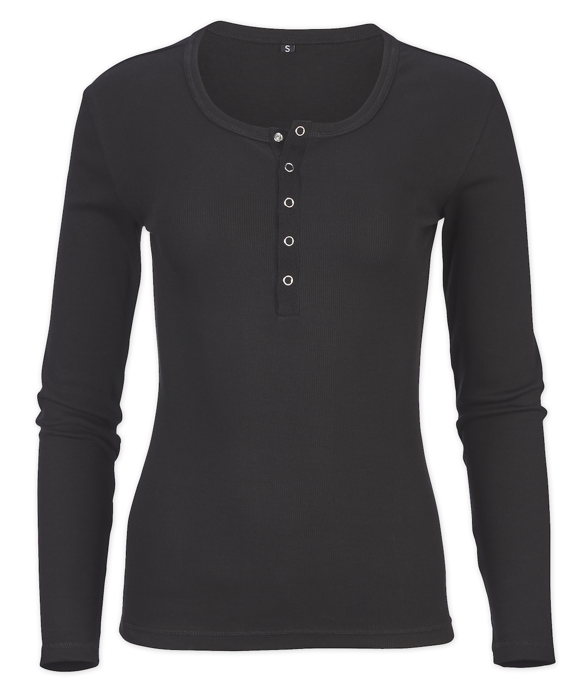 Women's Harper Henley in Black