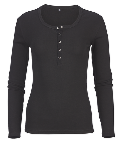 Women's Harper Henley in Black