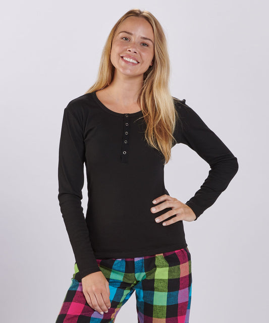 Women's Harper Henley in Black