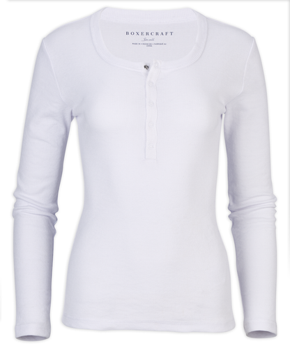 Women's Harper Henley in White