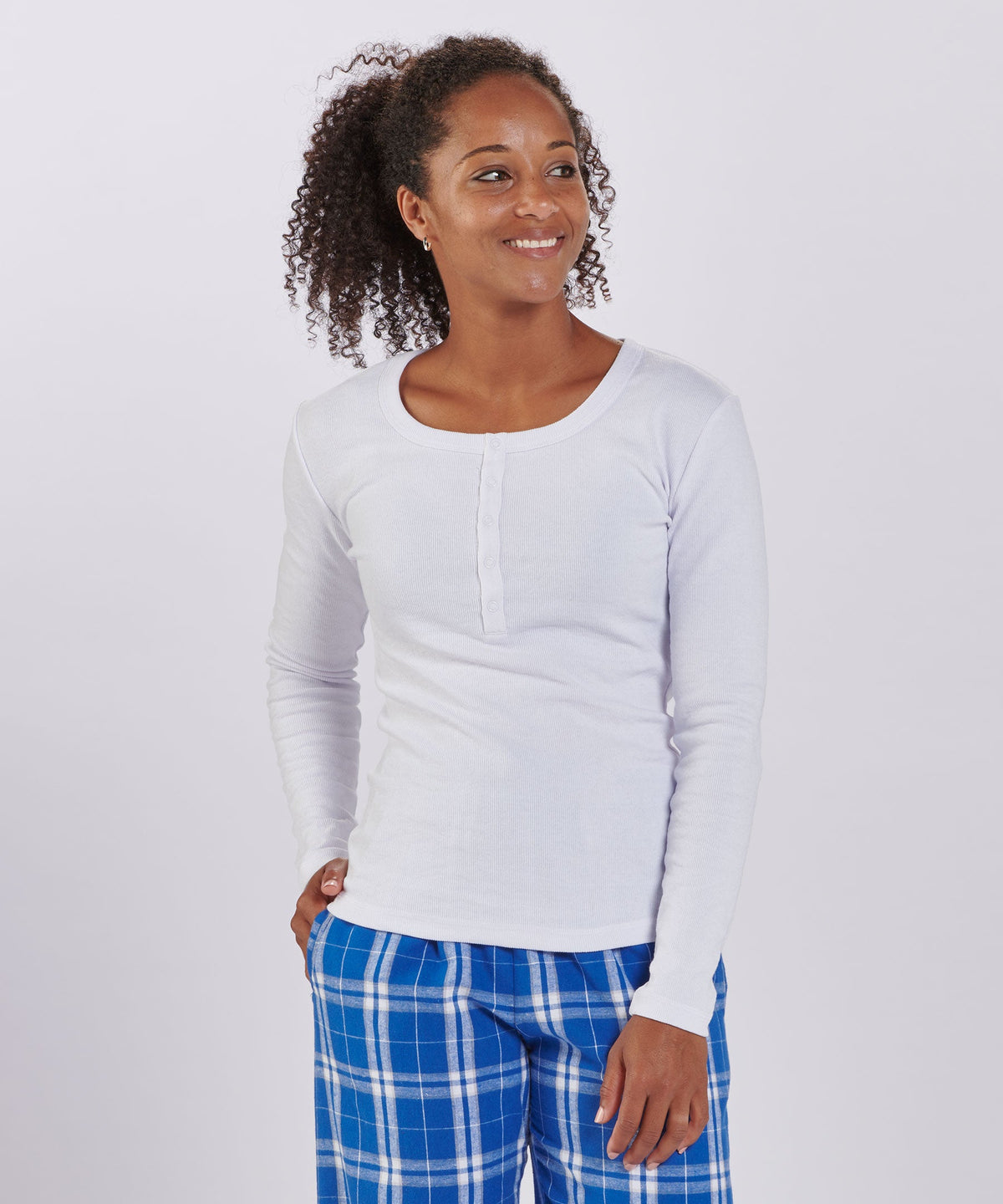 Women's Harper Henley in White