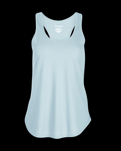 Women's Essential Racerback Tank – Lightweight Racerback Tank Top in Sky Blue