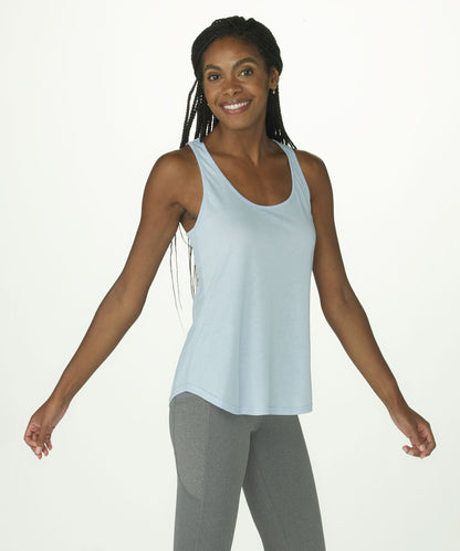 Women's Essential Racerback Tank – Lightweight Racerback Tank Top in Sky Blue