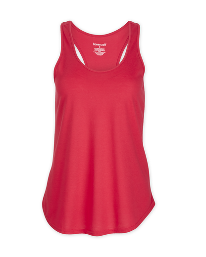 Women's Essential Racerback Tank – Lightweight Racerback Tank Top in True Red