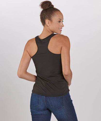 Women's Essential Racerback Tank – Lightweight Racerback Tank Top in Black