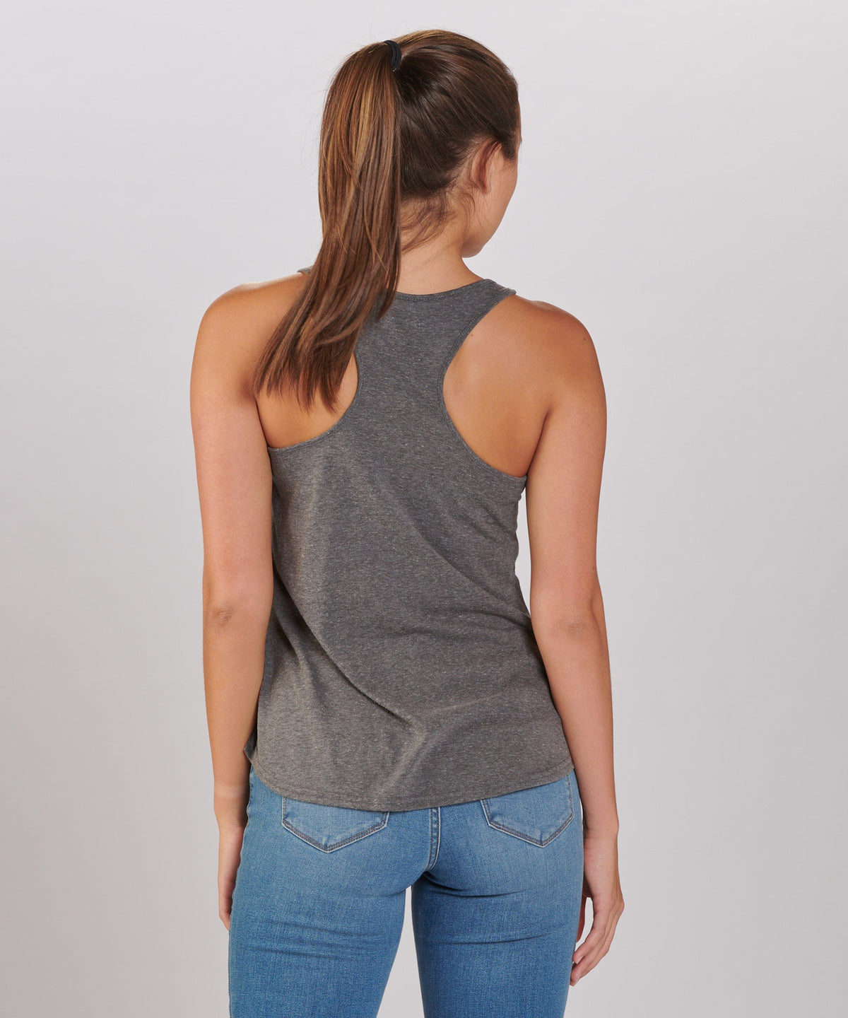 Women's Essential Racerback Tank – Lightweight Racerback Tank Top in Granite