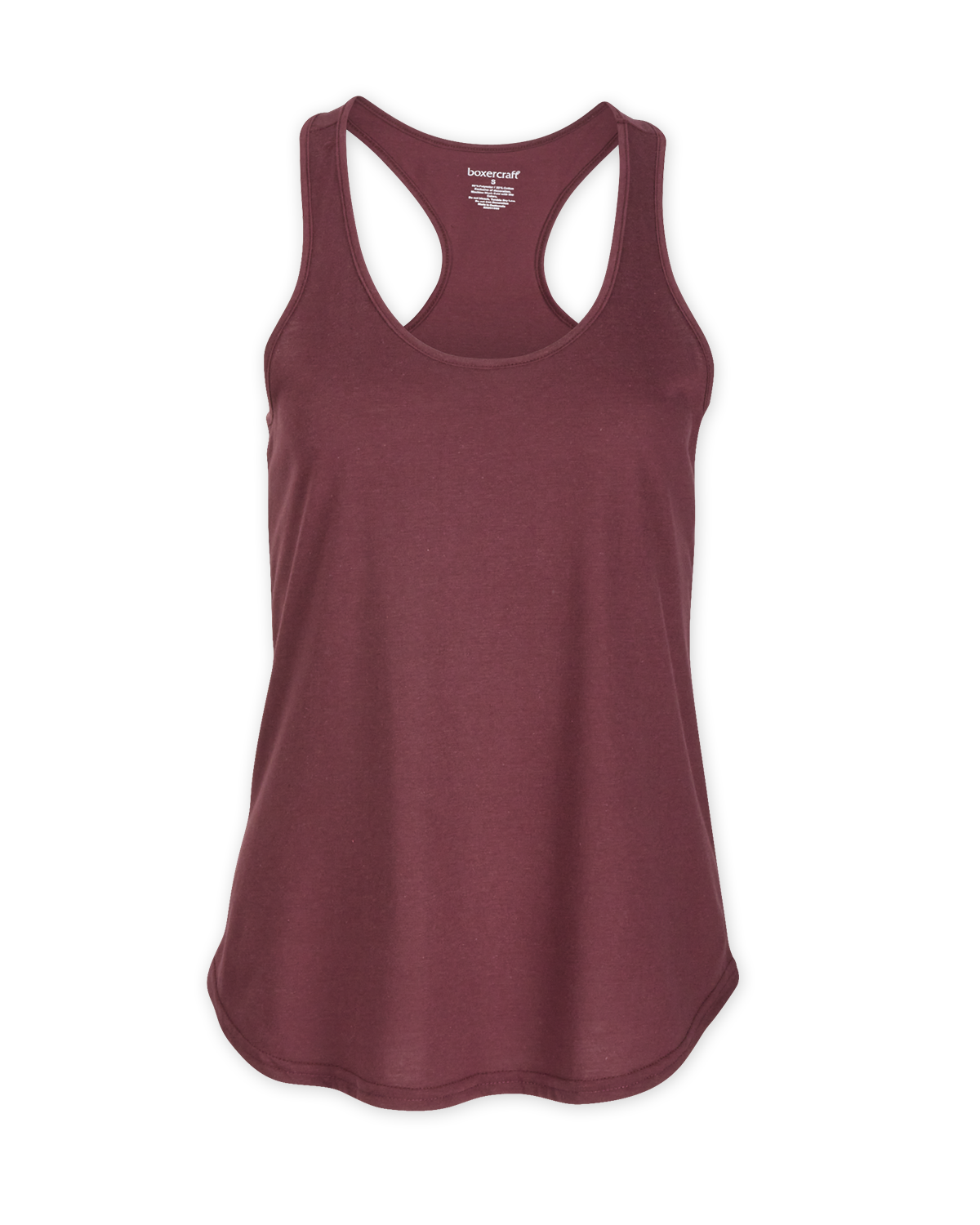 Women's Essential Racerback Tank – Lightweight Racerback Tank Top in Maroon