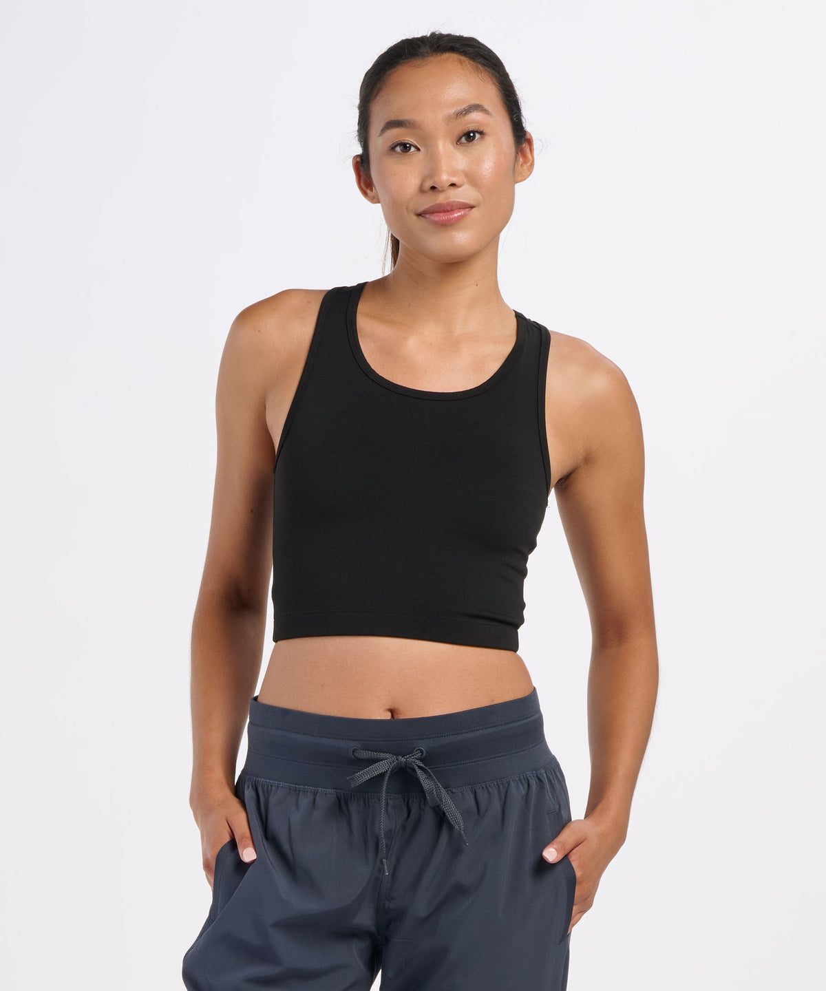 Women's Zen Sport Tank – Athletic Workout Tank Top in Black