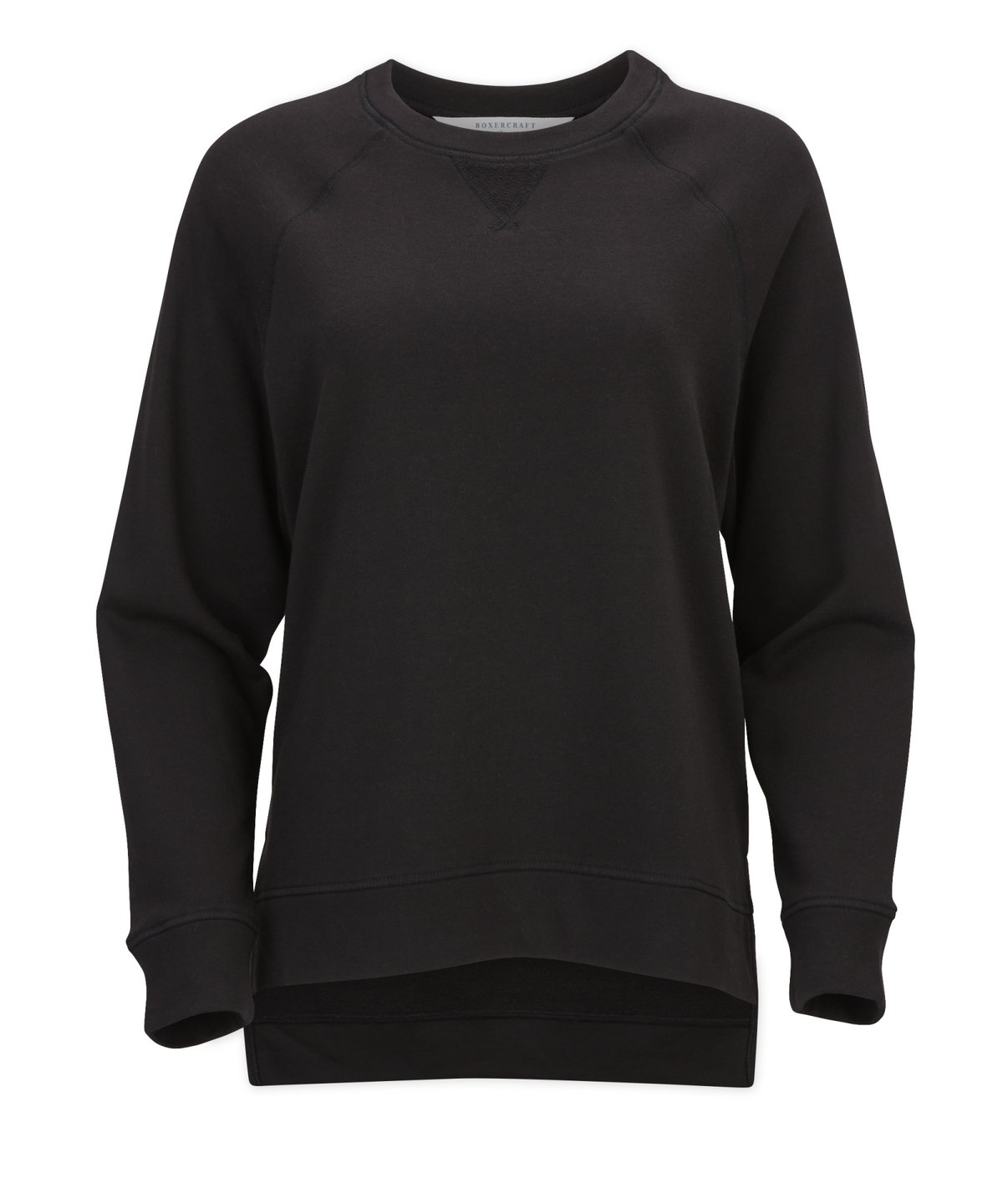 Women's Harlow Oversized Terry Pullover – Oversized French Terry Pullover Sweatshirt in Charcoal Hthr