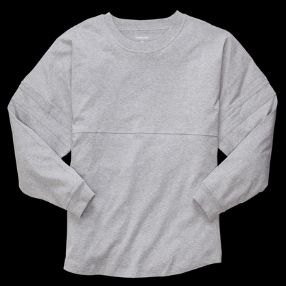 Boxercraft BW3514 Women's Pom Pom Jersey - Oxford Heather - Ghost Front | Oxford Heather
