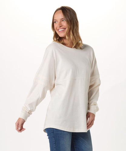 Boxercraft BW3514 Women's Pom Pom Jersey - Natural - Front | Natural
