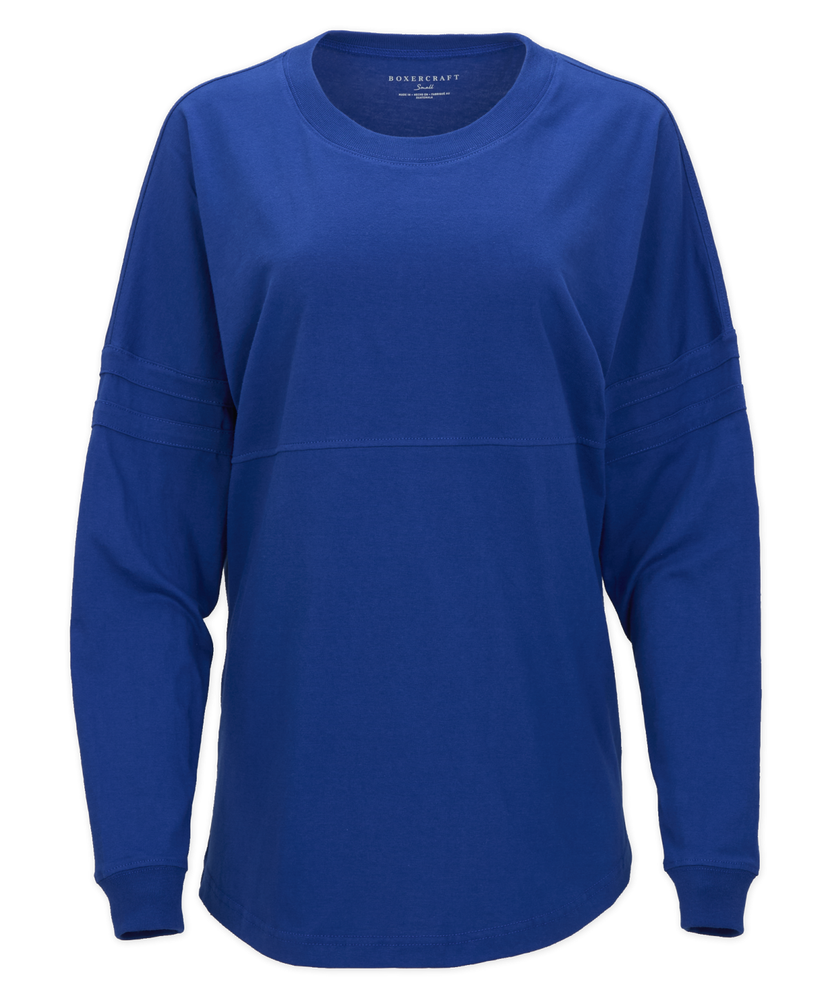 Boxercraft BW3514 Women's Pom Pom Jersey - Electric Royal - Ghost Front | Electric Royal