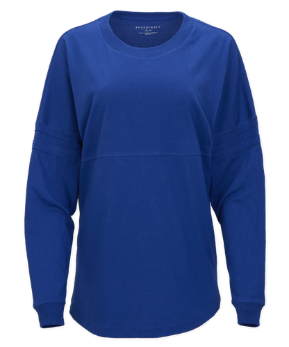 Boxercraft BW3514 Women's Pom Pom Jersey - Electric Royal - Ghost Front | Electric Royal