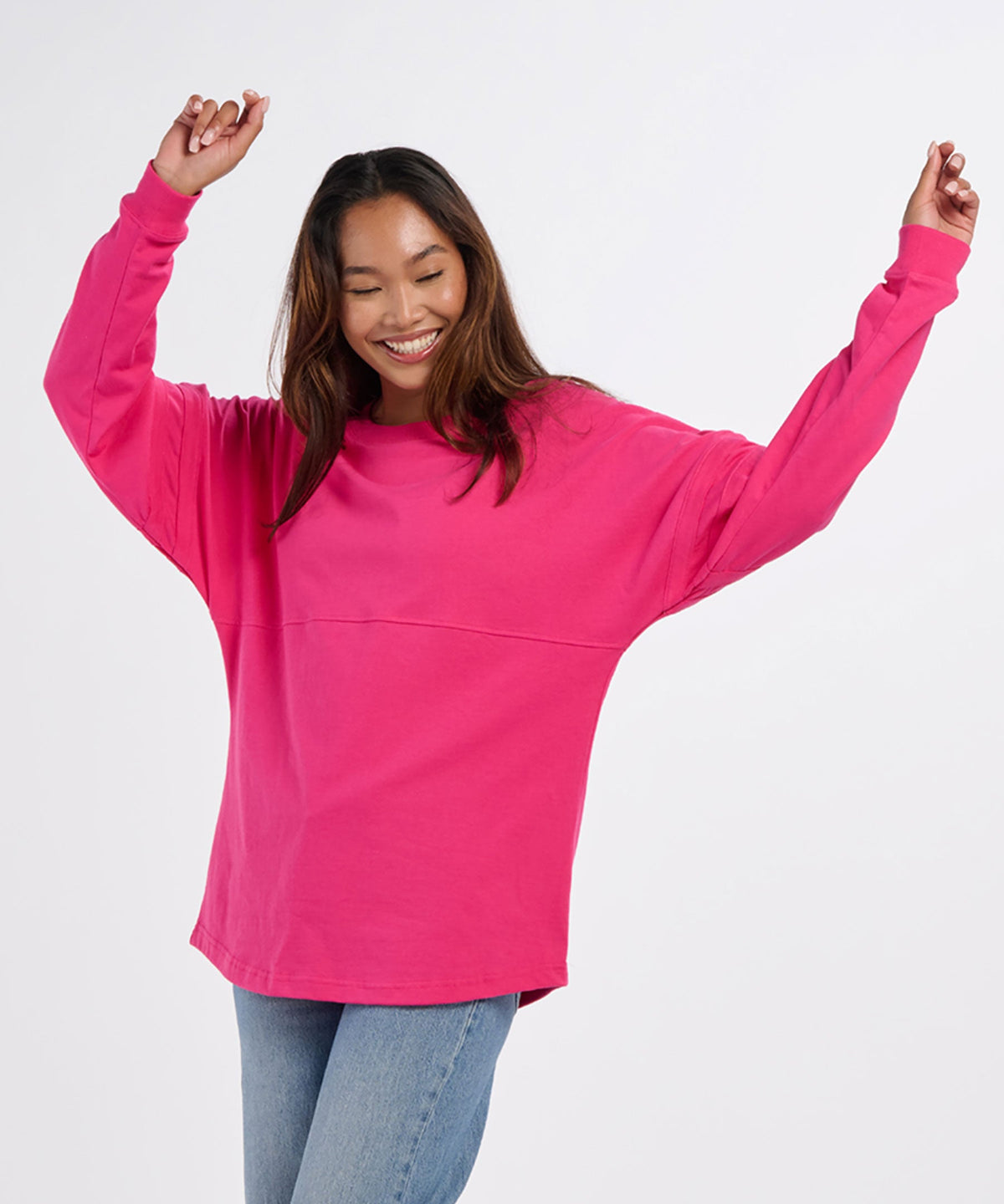 Boxercraft BW3514 Women's Pom Pom Jersey - Cosmic Pink - Front | Cosmic Pink