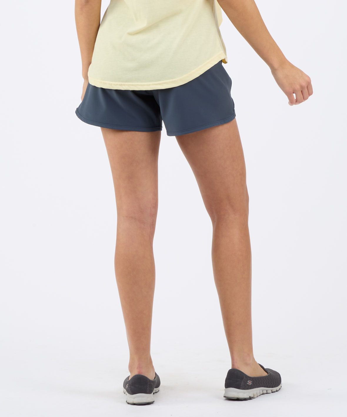 Women's Stretch Woven Lined Short – Lined Athletic Stretch Shorts in Castlerock
