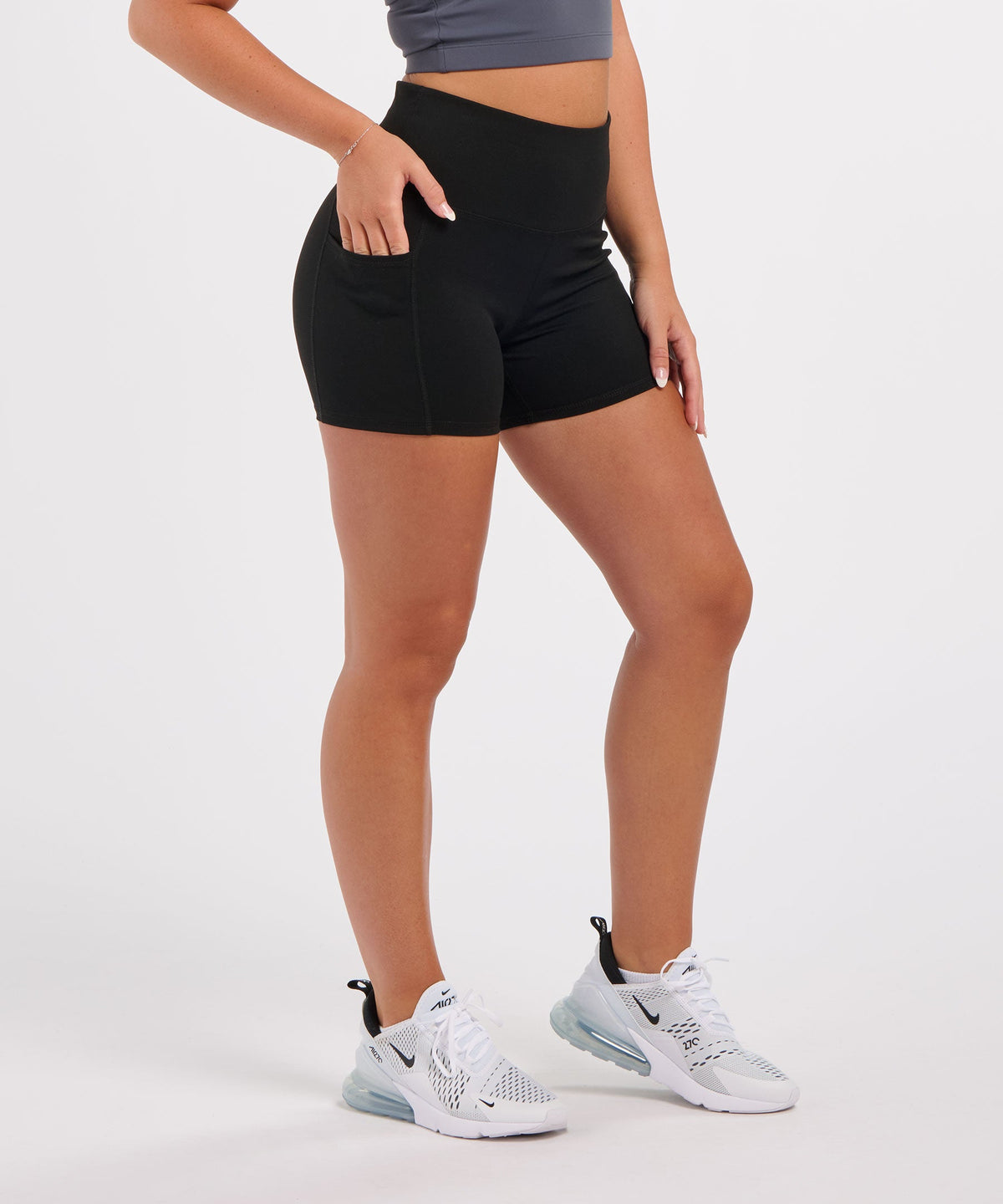 Women's Zen Sport Short – Athletic Workout Shorts in Black