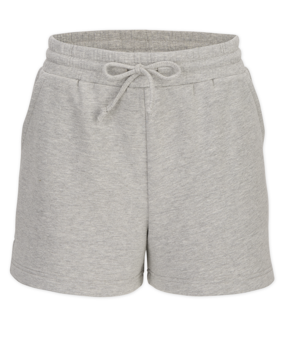 Women's Fleece Shorts – Soft Fleece Lounge Sweat Shorts in Oxford Heather