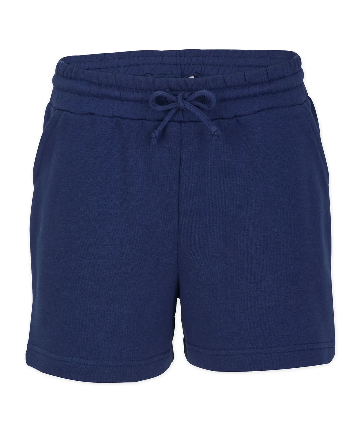 Women's Fleece Shorts – Soft Fleece Lounge Sweat Shorts in Navy