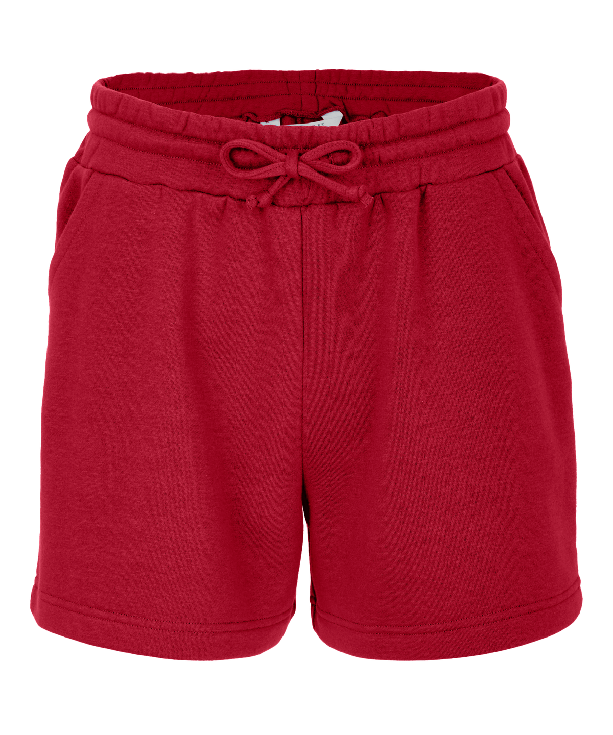 Women's Fleece Shorts – Soft Fleece Lounge Sweat Shorts in Brick Red