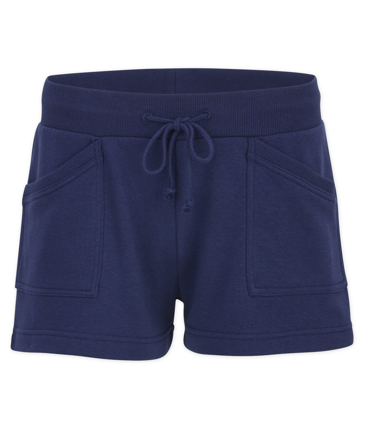 Women's French Terry Safari Short – French Terry Safari Lounge Shorts in Navy Heather