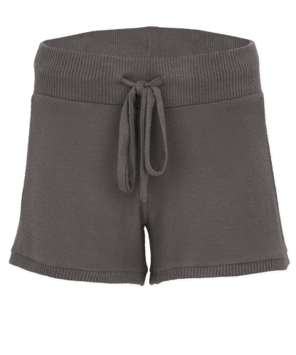 Women's Cuddle Short – Ultra-Soft Lounge Shorts in Meditation Grey